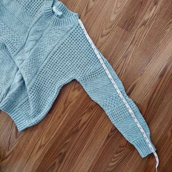 Time and True Gray Sweater Size M - Picture 7 of 9